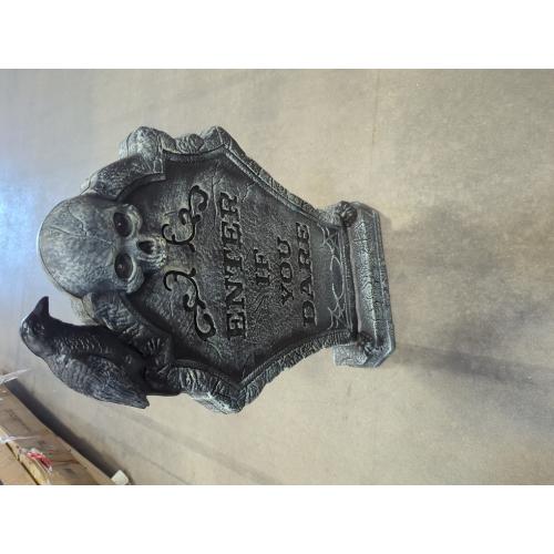 Haunted Living 3-ft Lighted Blow Mold Tombstone