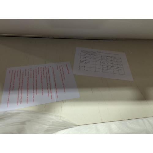 Wilkinson Farmhouse Queen Murphy Bed with Large Storage Drawer & Charging Station, White