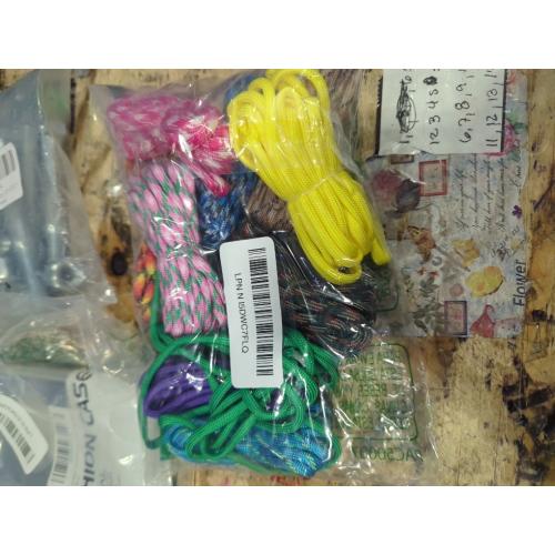 10 Colors 10ft Paracord 550 Combo kit, Paracord Bracelets Making kit - Multifunction Paracord Rope with Instruction for Making Lanyard, Dog Collar, Idea for Gift