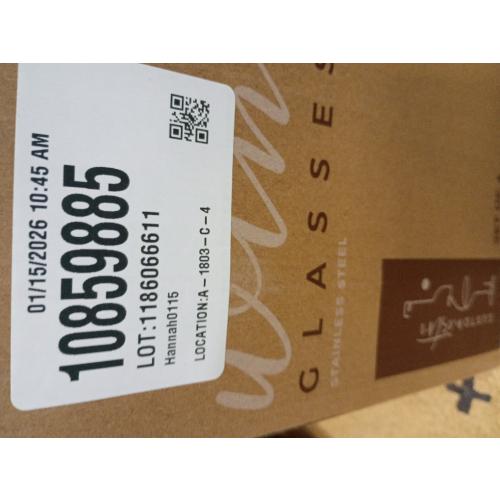 Gusto Nostro Stainless Steel Wine Glass - 18 oz - Unbreakable Rose Gold Wine Glasses for Travel, Camping and Pool - Fancy, Unique and Cool Portable Metal Wine Glass for Outdoor, Picnics (Set of 4)