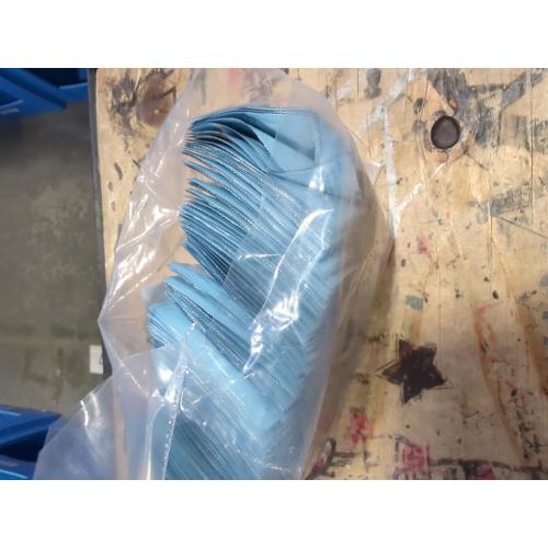 100pcs Disposable Textured Deep Cleaning Teeth Wipes Finger Brush Oral Brush Clean Wipes