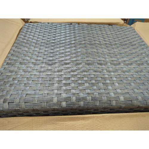 3pc Gray Weave Outdoor Patio Set
