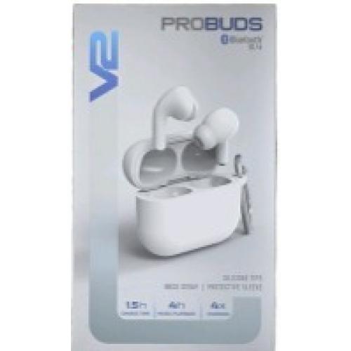 Tzumi ProBuds V2 Earbuds True Wireless Bluetooth Headphones with Charging Case