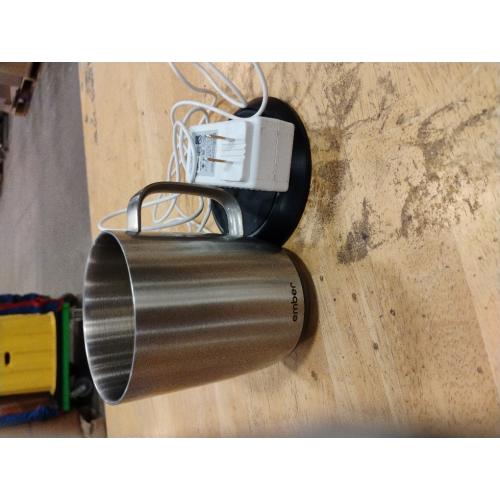Ember Mug 2, 14 oz, Temperature Control Smart Mug, Stainless Steel‼️light dirt‼️