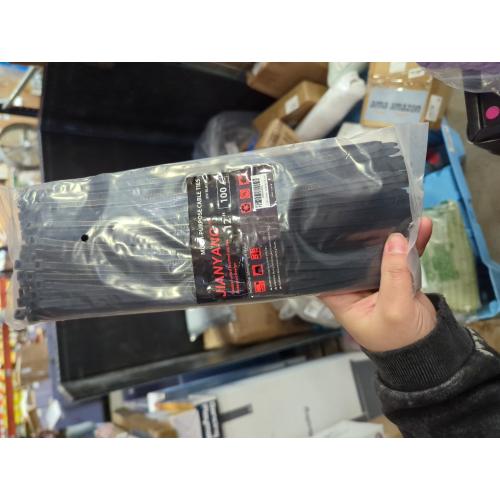 12 Inch Zip Ties Double Sided Toothed,100 LBS Tensile Strength Heavy Duty Cable Wire Ties With Self-Locking Adjustable More Durable Nylon Tie Wraps for Indoor Outdoor（100 Pack）