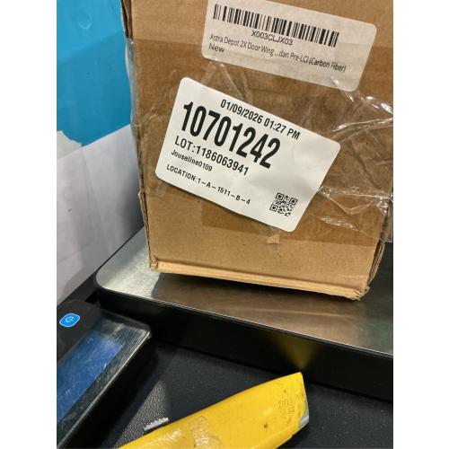 Astra Depot 2X Door Wing Rearview Side Mirror Cover Cap Compatible with 2011-2013 BMW F10 5-Series Sedan Pre-LCI (Carbon Fiber)