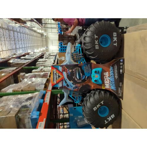 Monster Jam Official Mega Megalodon All-Terrain Remote Control Monster Truck
