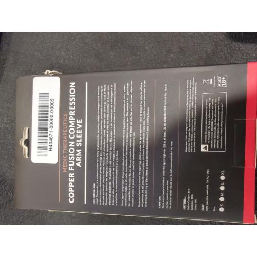 Copper Fusion Compression Arm Sleeves