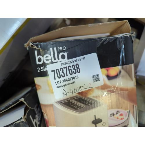 Bella PRO - 2-Slice Toaster with Extra Wide Slots - Oatmilk