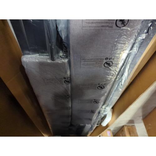 Belo Upholstered King Platform Bed Grey