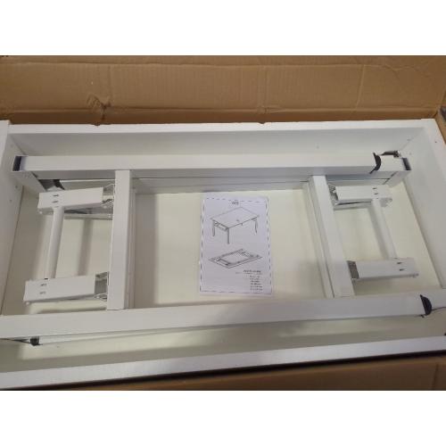 Need Folding Computer Desk - 31.5 Inch Foldable Office Writing Work Study Kids Student Teacher Home Bedroom Table, White