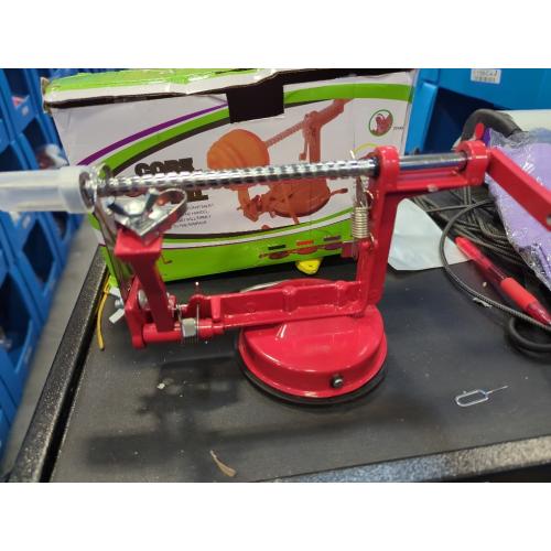Cast Magnesium Apple/Potato Peeler Corer by Spiralizer, Durable Heavy Duty Die Cast Magnesium Alloy Peelers