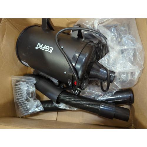 BLACK oneisall Dog Grooming Vacuum, 13000Pa Powerful 3L Dust Cup Pet Grooming Vacuum with Dog Clippers & Shedding Brush 7 Dog Grooming Kit, 3L Dust Cup, Super Quiet, 3 Suction Levels, BM3