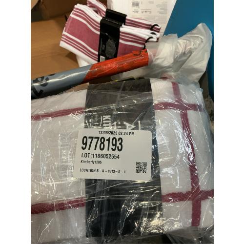 All-Clad Checked Kitchen Towel: Highly Absorbent, Super Soft Long Lasting - 100% Cotton, 17x30 Tea Towel for Cleaning & Drying Dishes, Pans, Glassware, or Countertops, (1-Pack), Chili