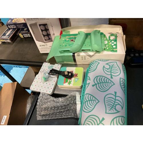 TIKOdirect Carrying Case Compatible with Nintendo Switch OLED Joy-Con Controllers Newest Updated with 4 Cute Thumb Grip Caps and 2 Screen Protectors, Anti-Scratch Touch Grip Cover, Animal Crossing