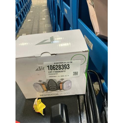 AirGearPro M-500 Reusable Respirator Mask with A1P2 Filters | Anti-Gas, Anti-Dust | Gas Mask Ideal for Painting, Woodworking, Construction, Sanding, Spraying, Chemicals, DIY etc