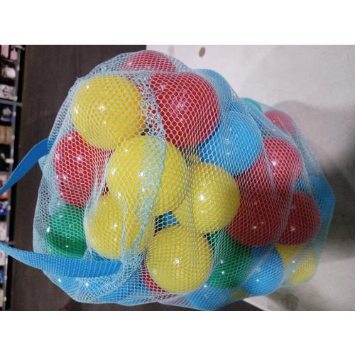 80pcs Plastic Boy Girl Ocean Balls Boys and Girls Outdoor Toys Play Balls for Years Old Random Color