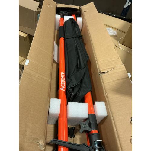 4PK Support Pole, Steel Telescopic Adjustable 3rd Hand Support System, Support Rod, Supports up to 154 lbs Construction Rods for Cabinet Jacks Cargo Bars Drywalls Extends from 49 Inch to 114 Inch