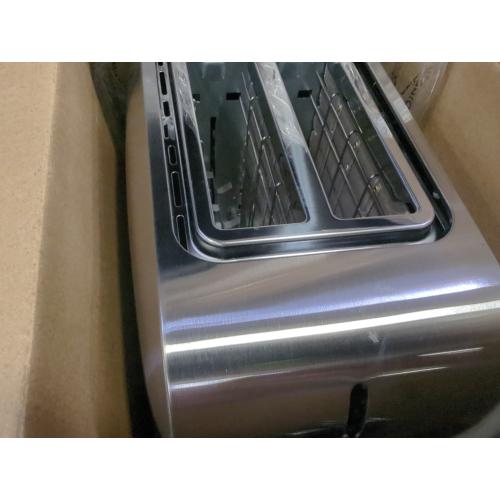 Oster Size  2-Slice Toaster Stainless Steel With Extra-Wide Slots: Reheat & Bagel Functions, 800W, Spot Clean