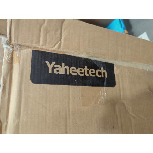 Yaheetech 42 inch Double Door Dog Crate w/Divider for Puppy to Adult XL Collapsible Metal Crate with Removable Tray Wire Dog Kennel for Large Dogs Portable Travel Cage, Black