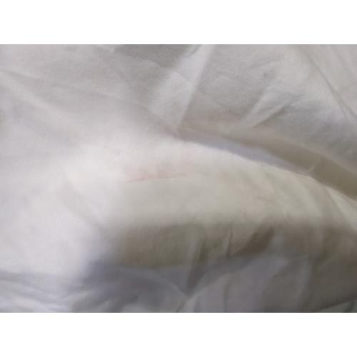 White Feather Down Fiber Comforter, Filled with Feather and Down Fiber, All Season Fluffy Ultra Soft 100% Cotton Duvet Insert, Luxury Hotel Bedding Style Comforter 120 x 120