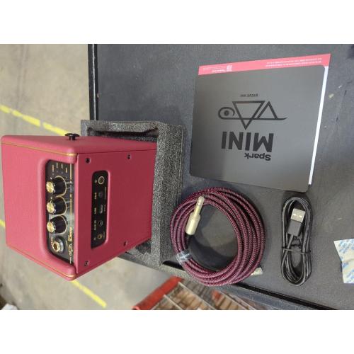 Positive Grid Spark Mini Vai Special Edition 10-Watt Portable Smart Guitar Amp and Bluetooth Speaker – Designed by Steve Vai