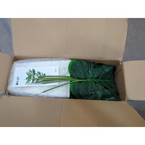 Artificial Monstera Plant 5ft, Realistic Fake Plants with Silk Leaves & Texture Trunk, Artificial Plants for Home Office Decor Indoor Outdoor Housewarming Gift