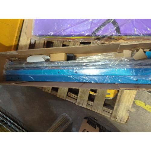 Safly Fun Gymnastics Bar for Kids | Sturdy Steel Home Gym, Adjustable Height (3 to 5 ft) with Anti-Slip Base, Easy Assembly