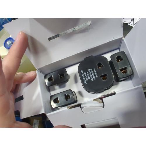Travel Smart by Conair 2 Outlet Converter Set with USB Port