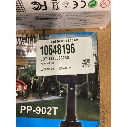 ikaufen LED Solar Wall Light (4PC), IP65 Waterproof Solar Flood Lights Outdoor Motion Sensor with Remote Control, Dusk to Dawn Solar Street Light for Garden Yard Parking Lot