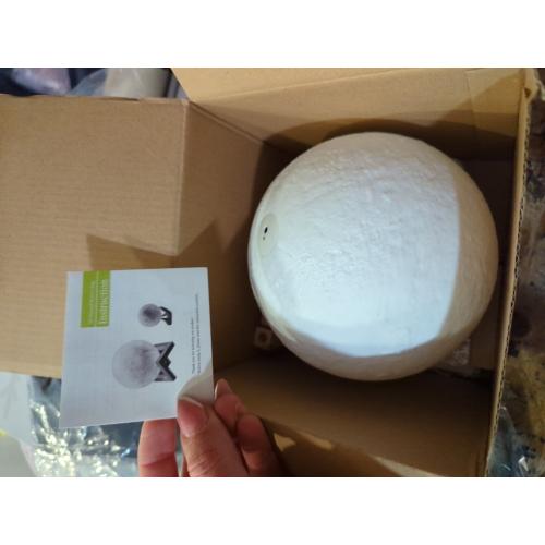 PRUGNA Moon Lamp, 1200mAh Ultra-Long Endurance Night Light, 7.1 16 Colors LED Moon Light, Remote&Touch Control Room Decor Lamps for Kids Women Gift