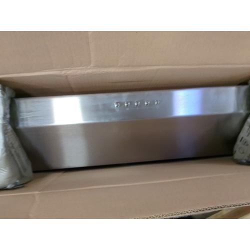 Broan-NuTone BCSQ130SS Three-Speed Glacier Under-Cabinet Range Hood with LED Lights ADA Capable, 1.5 Sones, 375 Max Blower CFM, 30-Inch, Stainless Steel