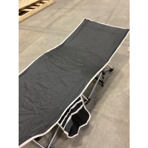 YELLOW JACKET Folding Camping Cot for Adults,600LBS Max Load,28 Wide Sleeping Cot with Removable Thick Mattress Portable Foldable Camping Bed with Carry Bag for Camp,Home,Office,Travel,Black