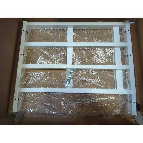 Fixed Window Safety Guard 19”x 38” *2 Pack Adjustable Width Prevents Accidental Falls,Non-Egress, Tamper Resistant Screws Included,White