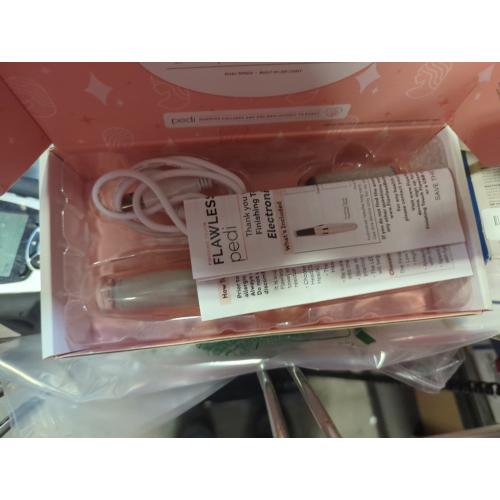 Finishing Touch Flawless Pedi Electronic Tool File and Callus Remover, Pedicure (New Version)