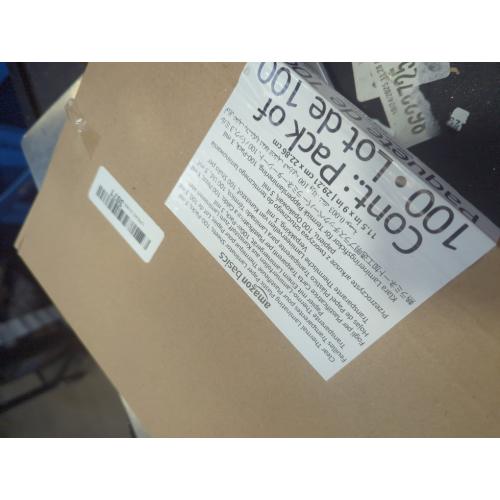 Amazon Basics Clear Thermal Laminating Plastic Paper Laminator Sheets, 3 mil, 11.5 x 9.0-Inch, 100-Pack