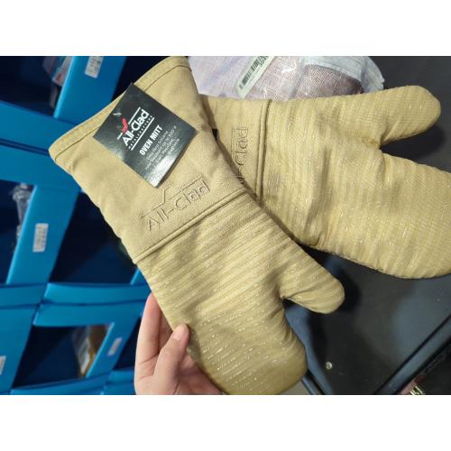 All-Clad Silicone Oven Mitt, 2 Pack, Cappuccino