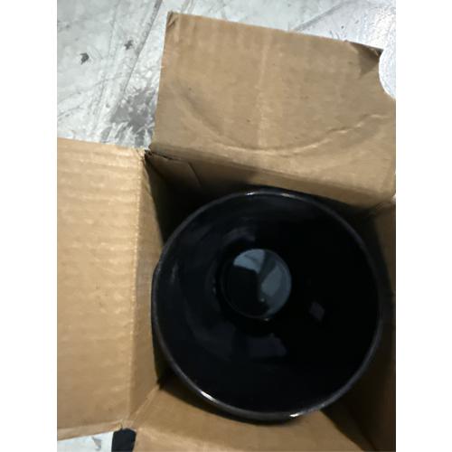 Wheat Straw Cups 20 OZ Set of 6, Unbreakable Drinking Cup Reusable, Alternative to Plastic Cups Reusable, Dishwasher Safe Drinking Glasses for Kitchen Water Tumblers (Black)