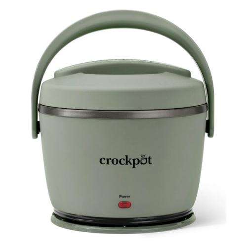 Crockpot Lunch Crock Food Warmer - green