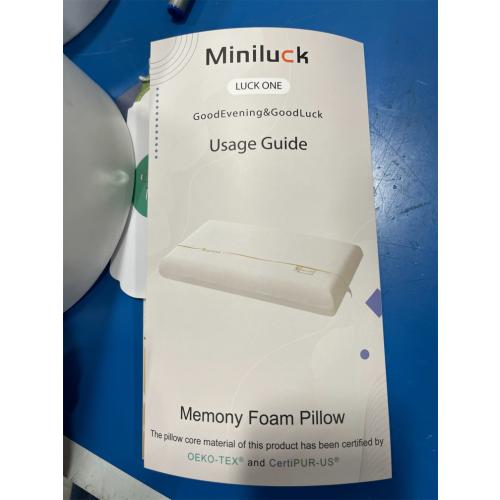 Miniluck Memory Foam Pillows, Bed Pillow for Sleeping,  o pressure bonding, slow rebound, preventing cervical spondylosis, prevent facial wrinkles.
