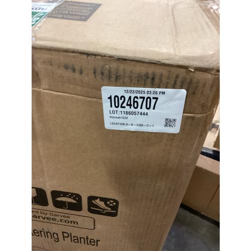 - Tall Planter for Indoor or Outdoor Front Porch | All-Weather Use with Removable Insert Bucket | Modern Décor for Flowers, Tall Trees, Faux Plants