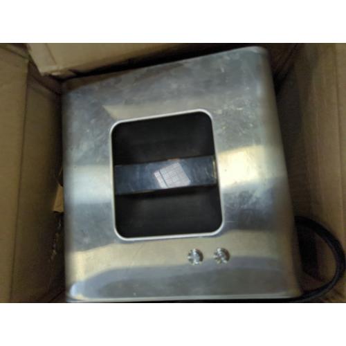 Vornado VMHi600 Whole Room Metal Space Heater, Digital Thermostat, Remote Control, 1500 Watts, Stainless Steel