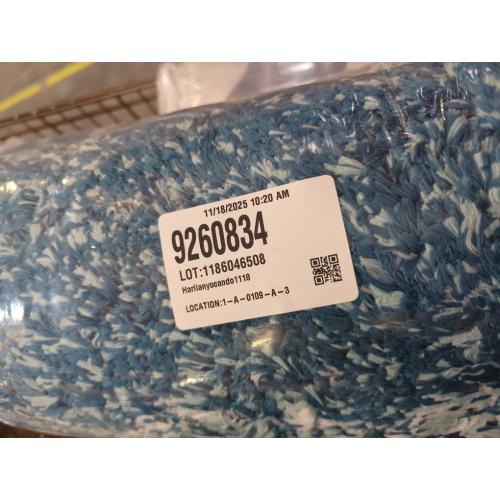 OLANLY Bathroom Rugs Mat 24x16, Extra Soft Absorbent Microfiber Bath Rugs, Rubber Backing, Quick Dry, Washable Bath Mats for Bathroom Floor, Tub and Shower, Home Decor Accessories, Peacock Blue