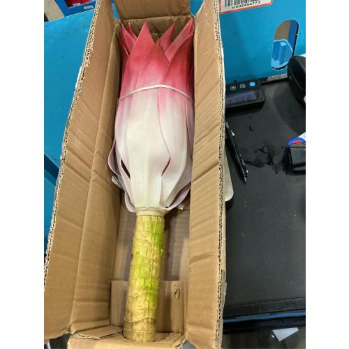 Velener Fake Agave Plant Outdoor, Artificial Plants Large Size for Indoor Decor, Faux Plant Dual Agave (22 inch,Red/White)-No Pot