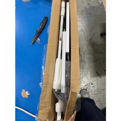 TSAYAWA Narrow Baby gate Baby Safety Gate 24.02-29Inch Auto Close Child Gates, Pressure Mounted Gate for Stairs & Doorways, Indoor/Outdoor Heavy-Duty Pet Gate for Toddlers, Dogs, White