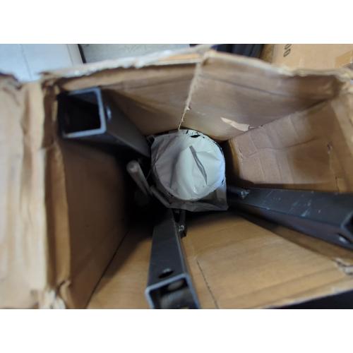 Gooseneck Tripod Stabilizer for 5th Wheel or Trailer, Adjustable Stabilizer with 7500lb Load Capacity, Tripod Jack for Fifth-Wheel Trailers, RVs, and Campers