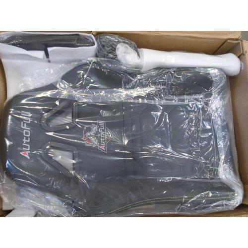 AutoFull C3 Gaming Chair, Racing Style Gaming Chair with Ergonomic Lumbar Support,Adjustable High Back PU Leather PC Chair Black