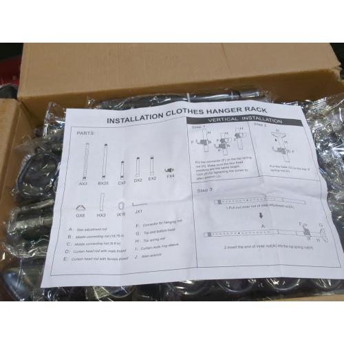 Bonpally Room Divider Curtain Rod, No Drilling Tension Rod for Room Separation, 4-10ft(H) 28-114inch(W) Adjustable Heavy Duty Floor to Ceiling Wall Divider Room Partition Privacy Separator, Black