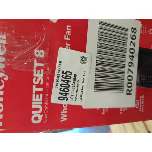 Honeywell QuietSet 40 in. H 8 speed Oscillating Tower Fan Remote Control