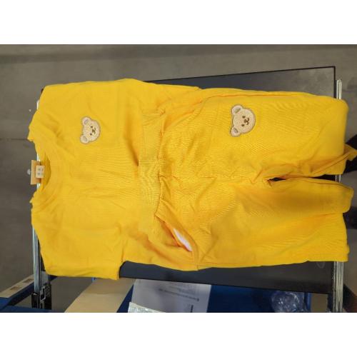 Toddler Size 80 Baby Girls Boys Clothes Sports Wear Bear Embroidery Sweatshirt Tops Pants 2PCS Tracksuit Outfits Clothes Set